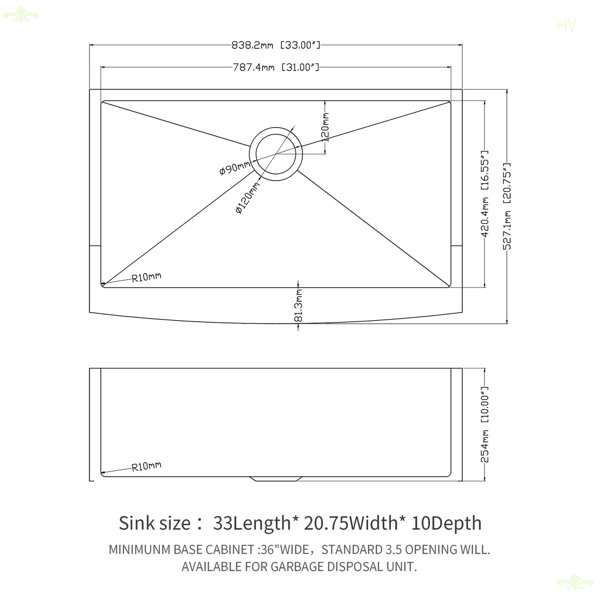 Product Dimensions