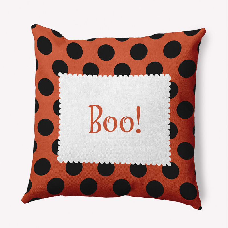 Coussin Vinco, 16 po x 16 po, Orange récolte