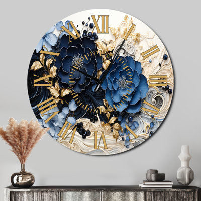 Horloge murale à encre liquide