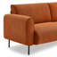 213.2Cm Round Arms Sofa-1308488085
