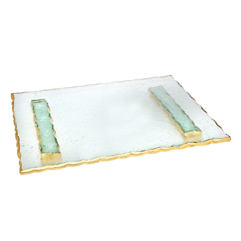 Harper Gold Raw Edge Serving Board