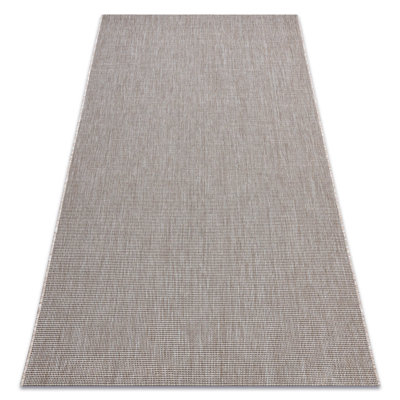 Rectangular Uniform Colour Area Rug