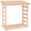108cm W Solid Wood Log Rack-92590481