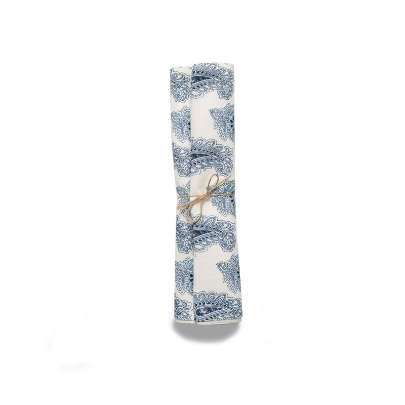Chemin de table Michael Penney, L 14 po x l 90 po, Bleu marine
