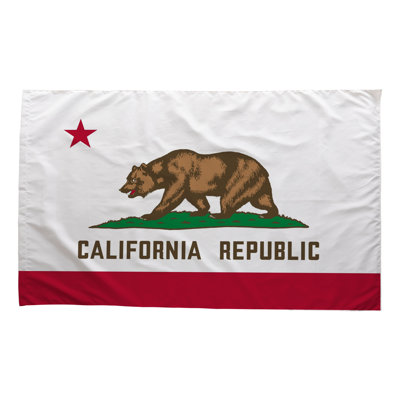 Drapeau de l'État de Californie — Drapeau d'extérieur