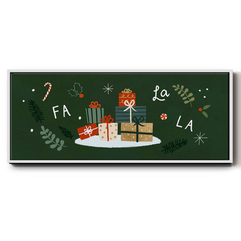 «Little St. Nick Collection», toile encadrée, H 12 po x l 30 po
