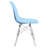 Karen Modern Dining Side Chair with Acrylic Base-87689725