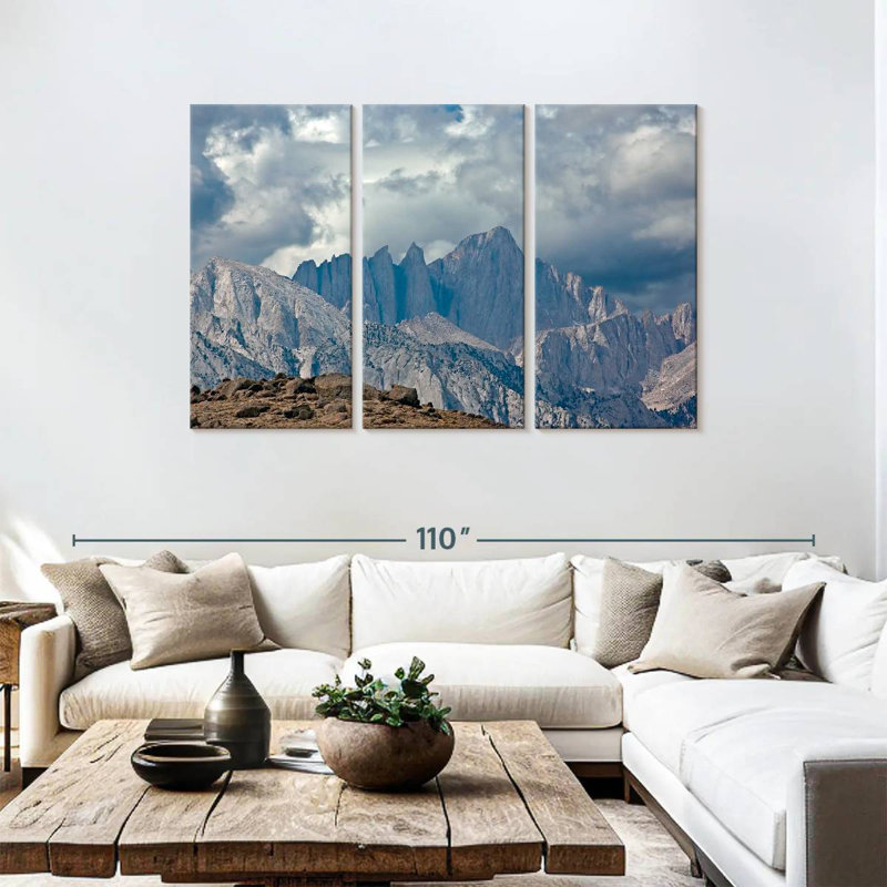 Alvord Majestic Mount Whitney, H 48 po x l 74 po