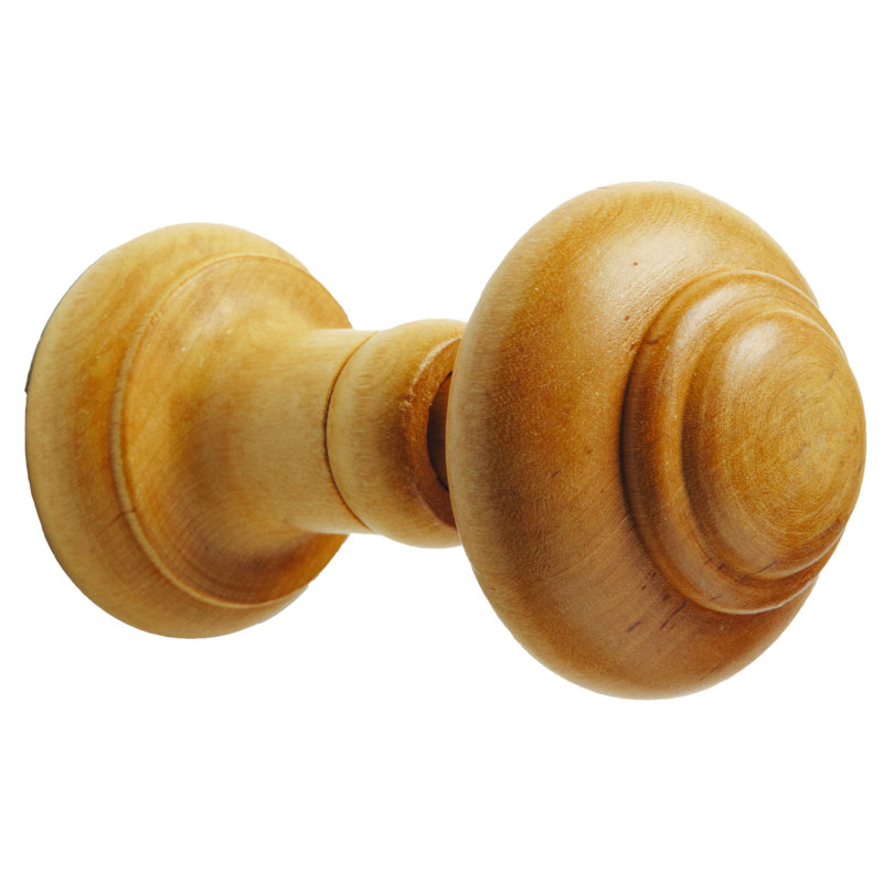 Anssi 6cm Curtain Holdback, Light Oak