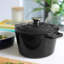 Argon Tableware - Round Cast Iron Casserole Dish - 2.8L-117204789