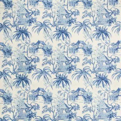 Summer Palace Tongli 100% Linen Performance Fabric