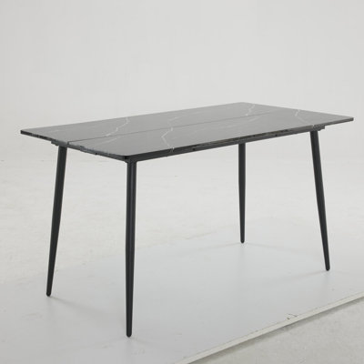 Krithik Metal Base Dining Table
