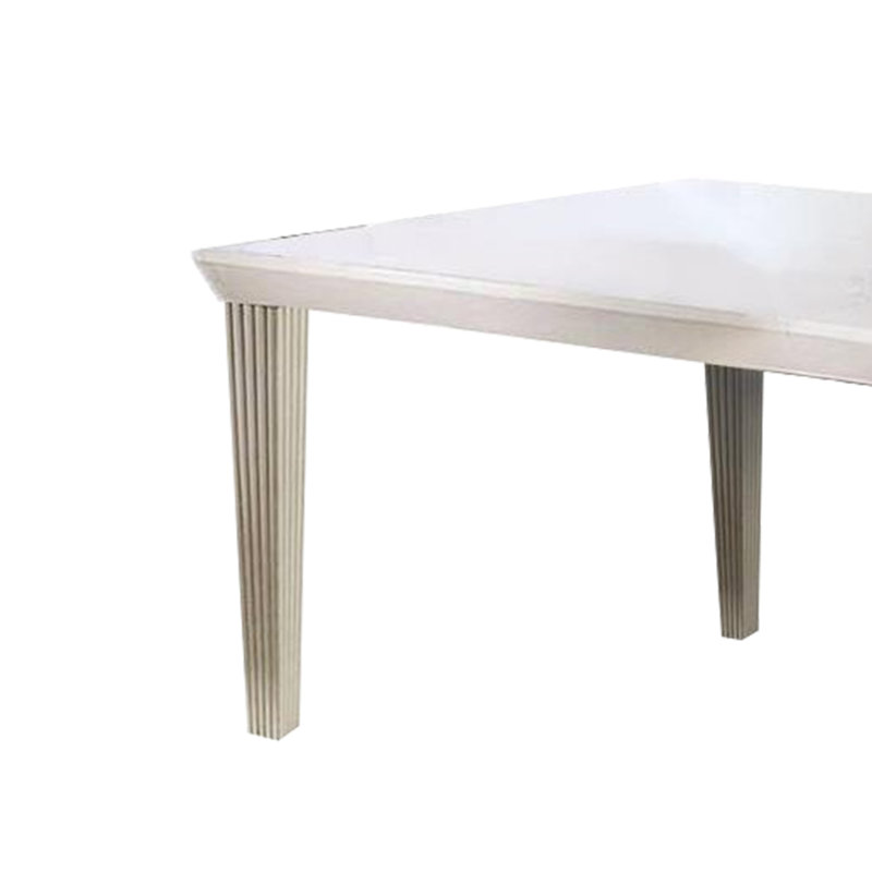 Cecere Solid Wood Top Dining Table
