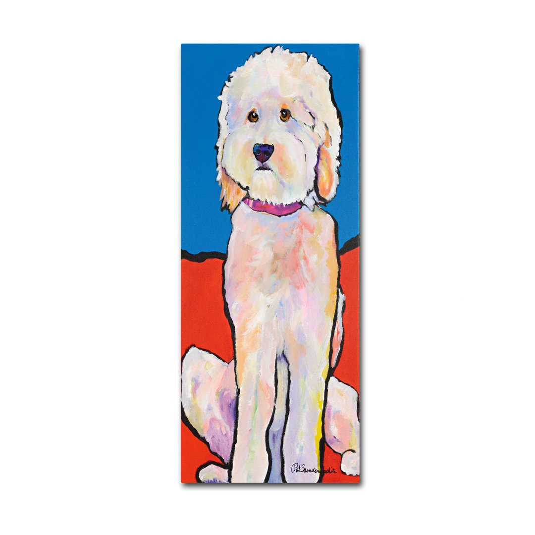 "What No Diamonds" Framed Wrapped Canvas Painting Print on Canvas Winston Porter