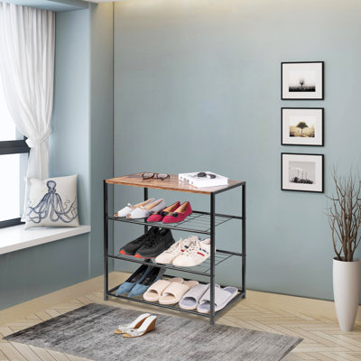 9 Pair Shoe Rack