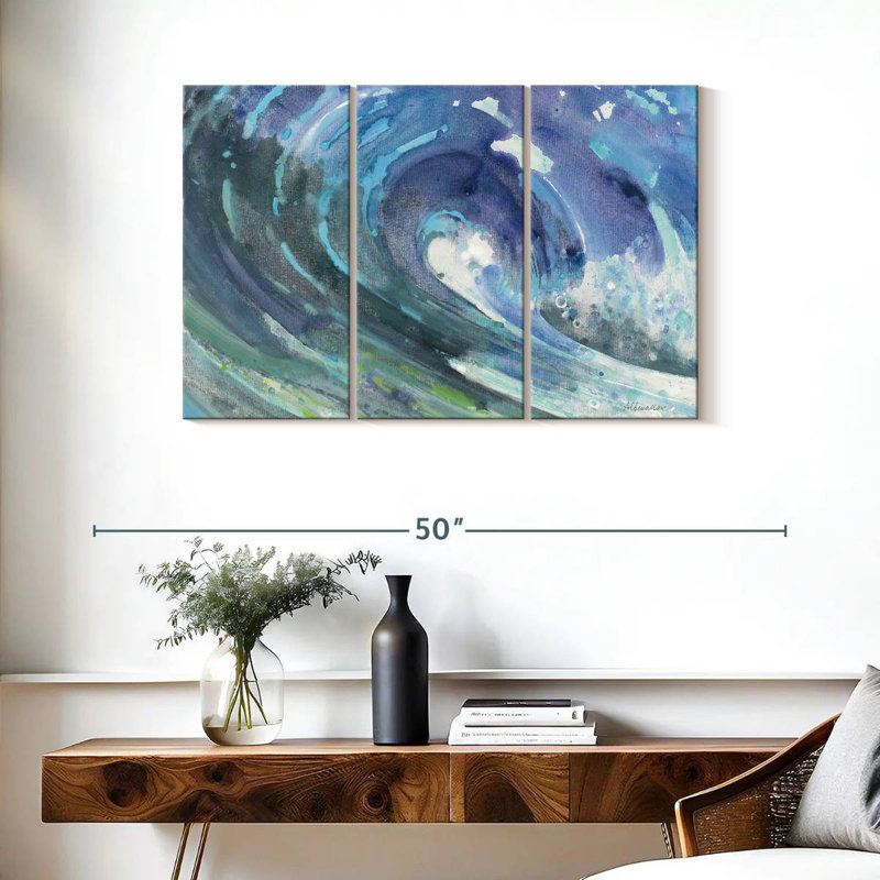 Senne Wave Curl, 24" H x 38" W