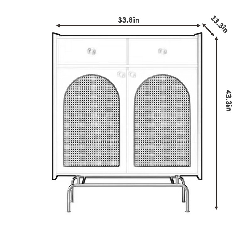 12 Pair Shoe Storage Cabinet