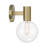 Romi Metal Armed Sconce in Brass-141951907