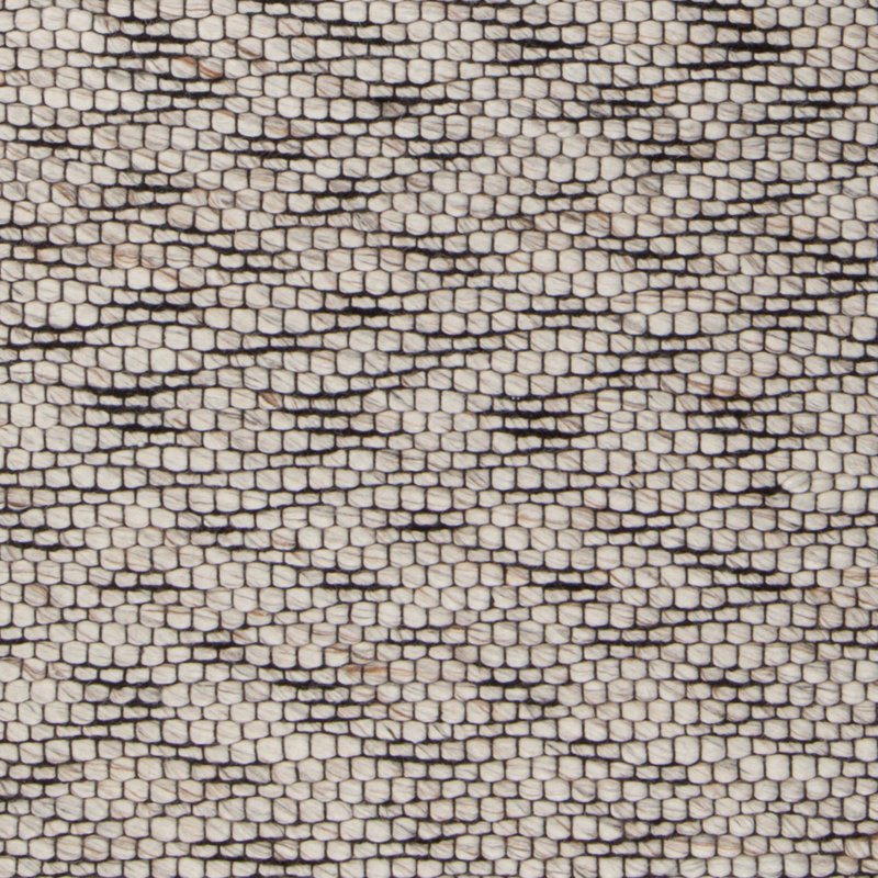 Tapis beige en laine tissé à la main Anabelle, Rectangle 7 pi 9 po x 10 pi 6 po