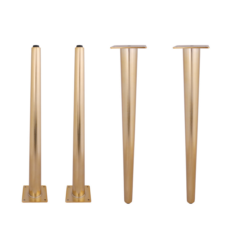 Brugal Table Leg, Gold, 22" H