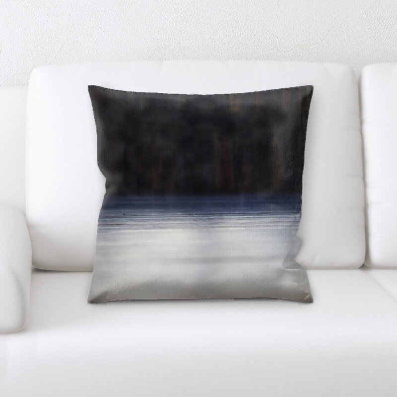 Housse et insert de coussin carré flouté