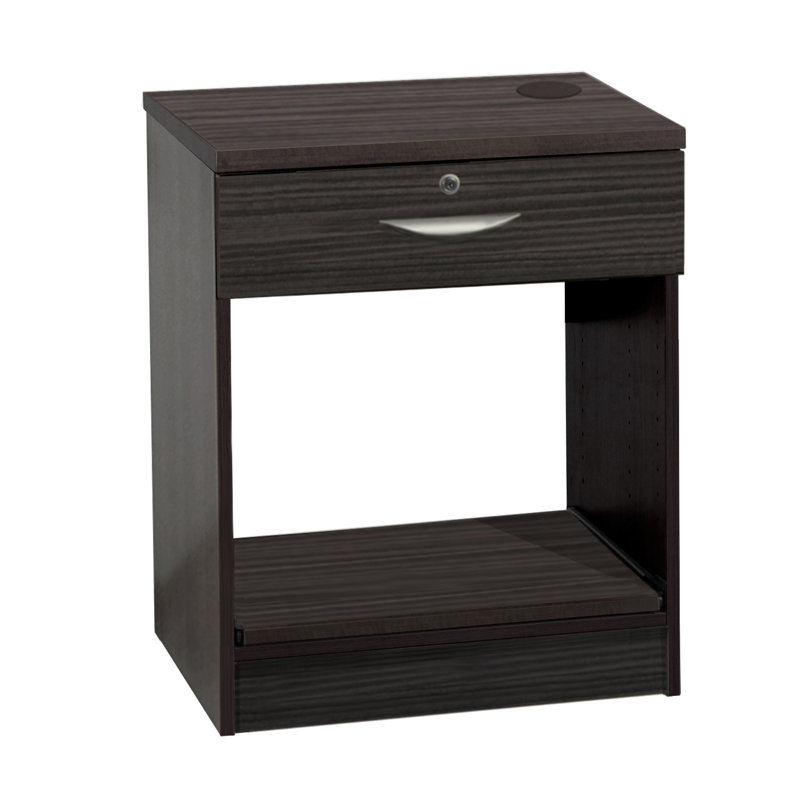 72.8cm H x 60cm W Printer Stand, Black Havana