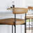 Faux Leather Bar Stool with Metal Legs-683526334-676610929-719110048