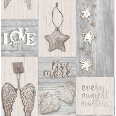 10m x 53cm Semi-Gloss Wallpaper Roll