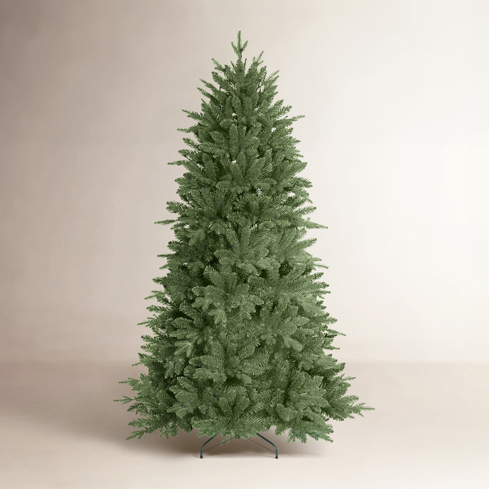 7' Pre-Lit Spruce Christmas Tree