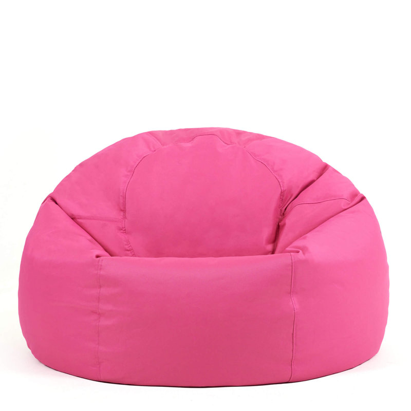 Kingston Water-Resistant Classic Bean Bag, Pink, 50cm H x 85cm W x 85cm D