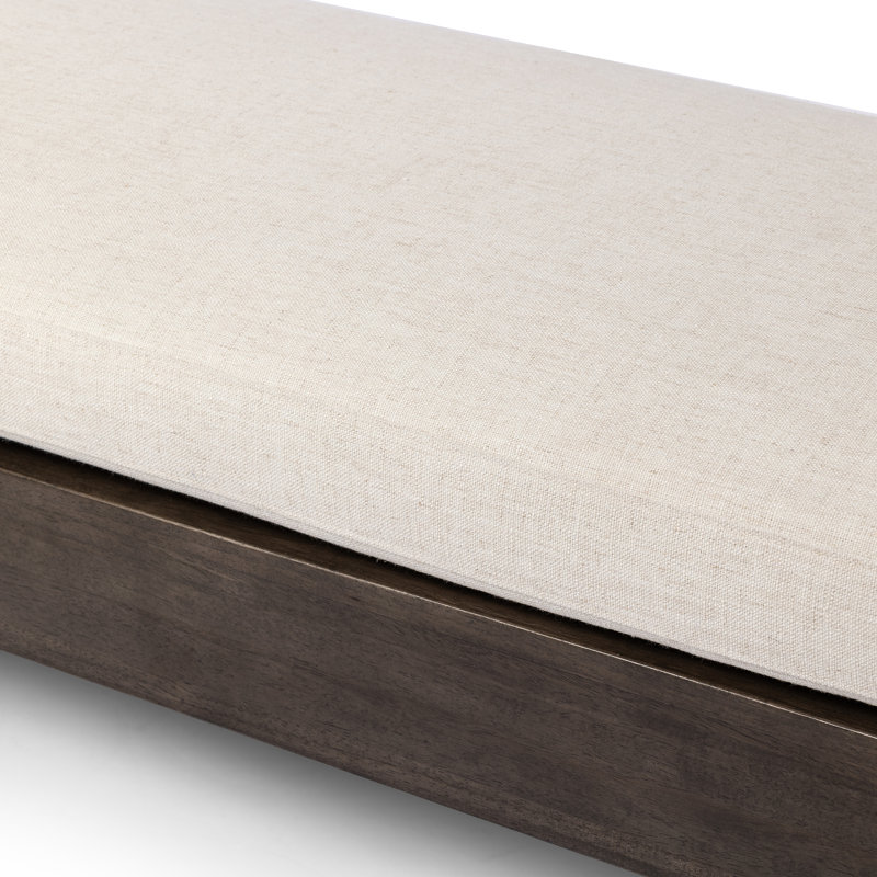 Florry Polyester Blend Upholstered Bench