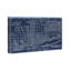 «Chicago Railroad Blueprint Map» par Oliver Gal - impression sur toile-666243423