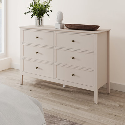 120 cm W Chest of 6 Drawers