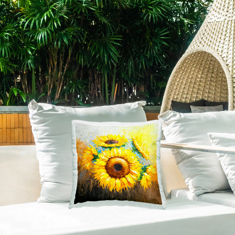 Coussin d'extérieur Vivid Yellow