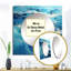 Glison - miroir mural carré pour chambre à coucher Ocean-100995720