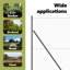 Vidaxl Fence With Posts PVC-Coated Steel-116797922-116797926