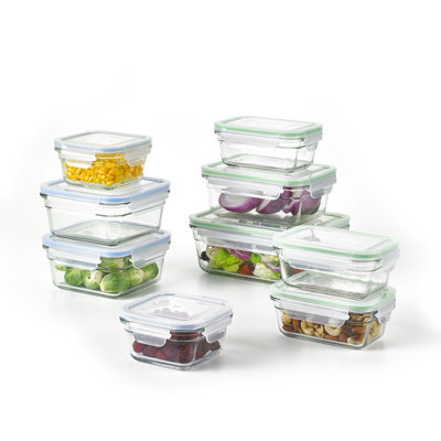 Ensemble de 18 contenants alimentaires