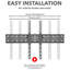 Lavalley Symple Stuff Single Screen Wall Mount