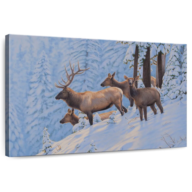 Brampt Early Snow, 30" H x 45" W