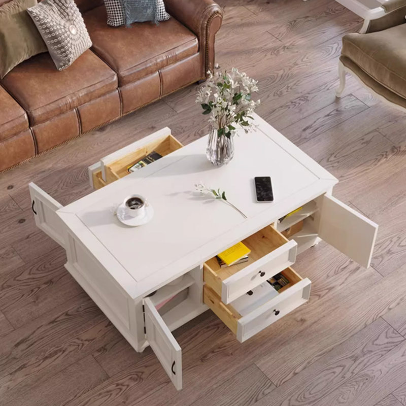 Une table basse au charme naturel, Ivoire ivoire