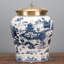 Hand Painted Decorative Porcelain Jar-327745155