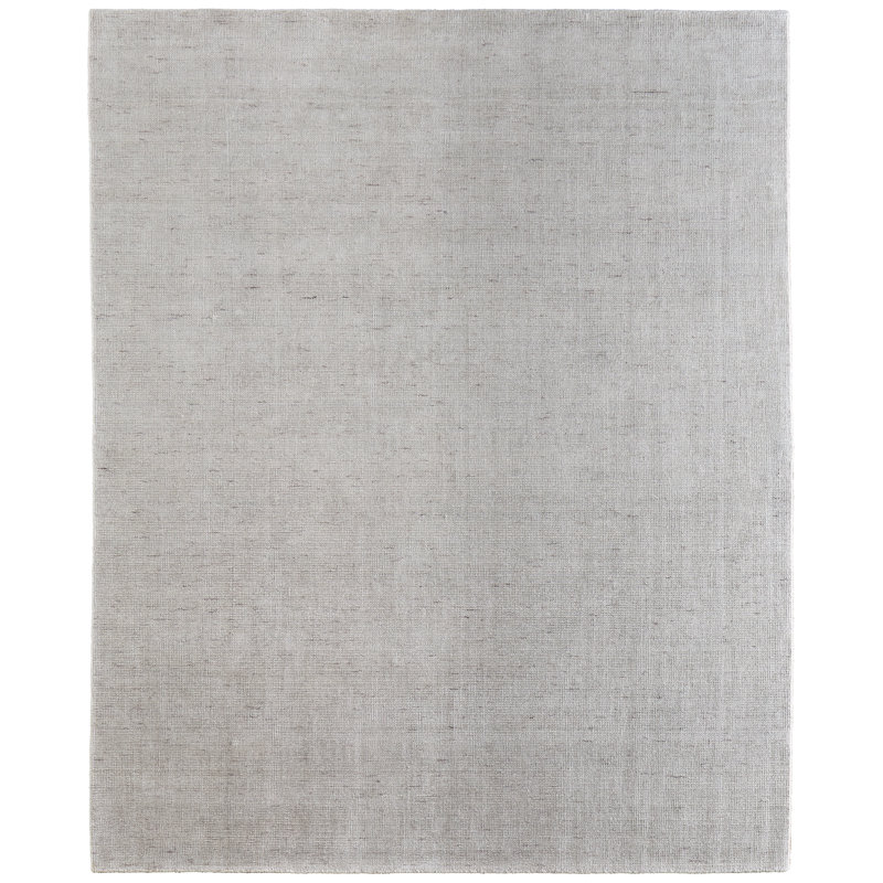 Fleetwood Modern Solid Area Rug, Gray, Rectangle 9' x 12'