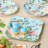 Flora Square Platter 12.5"