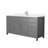 Beckett 66" Freestanding Single Bathroom Vanity with Cultured Marble Top-52605382-61131908-52605379