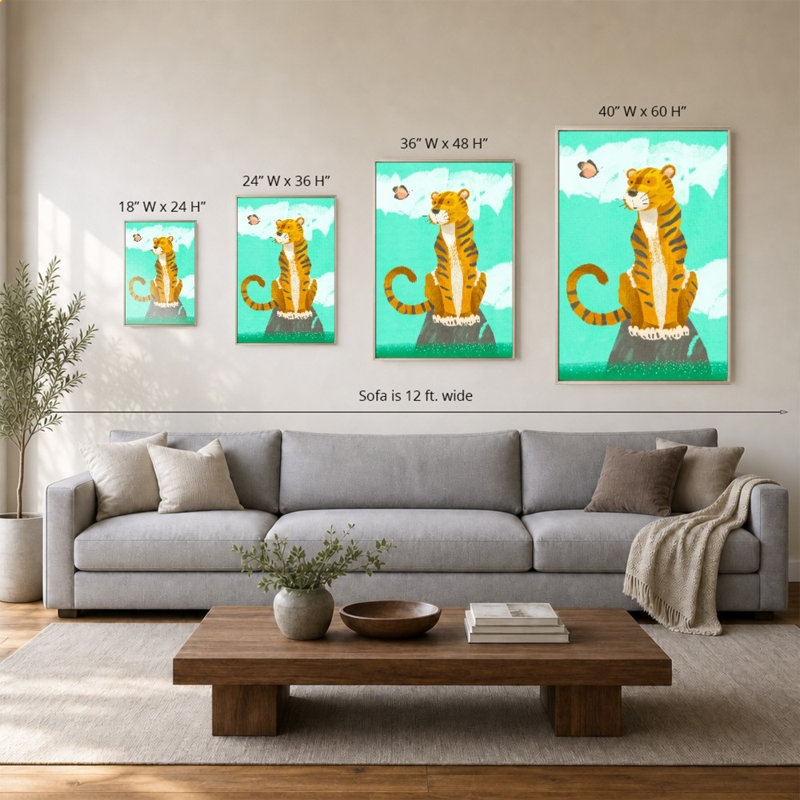 «Jungle Friends I» par Lucca Sheppard - Impression sur toile