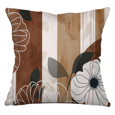 Coussin réversible Abstract Flora