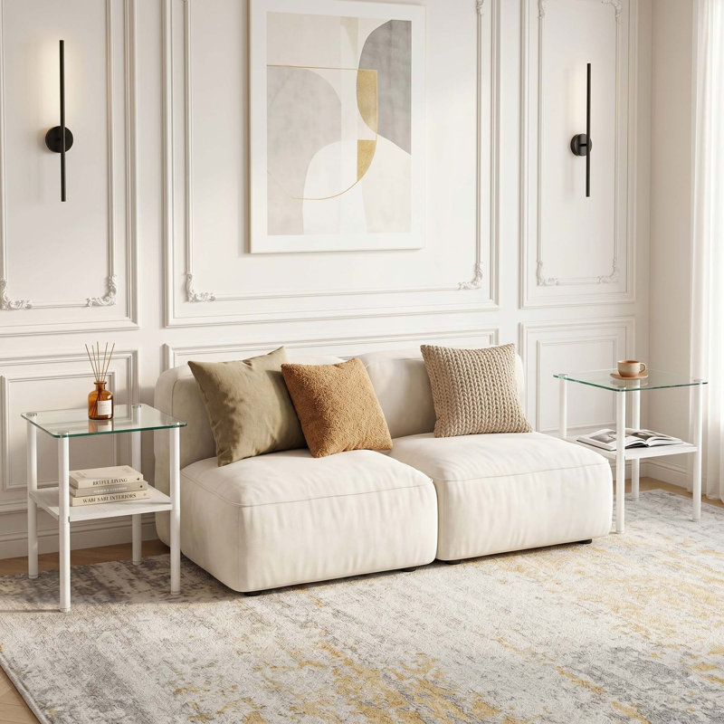 Table d'appoint Minimalist, Blanc