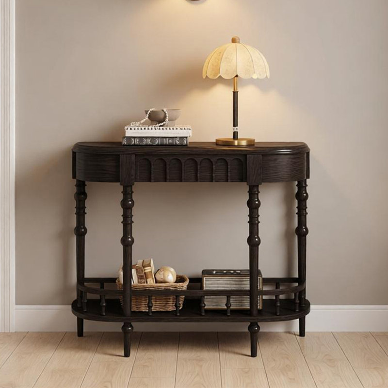 Armoire d'entrée américaine de style rétro, Black
