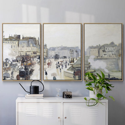 " The Pont Neuf, 1872 " 3 - Pieces