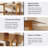 Glass Sofa Table, Mid-century Modern Entryway Table With Tempered Glass & Golden Legs, 2-tier Behind Couch Table For Living Room Hallway Entrance, Brown-1523945420